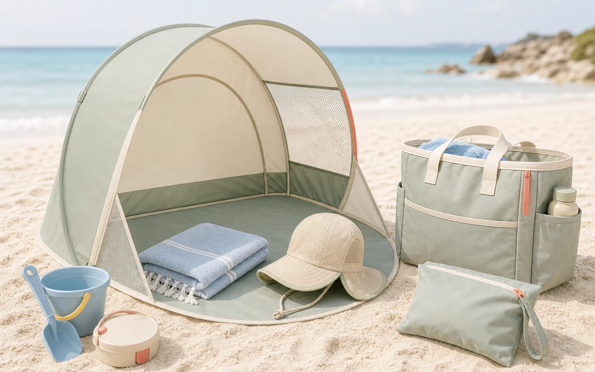 Strandurlaub mit Baby Packliste auf BabyReiseHelfer