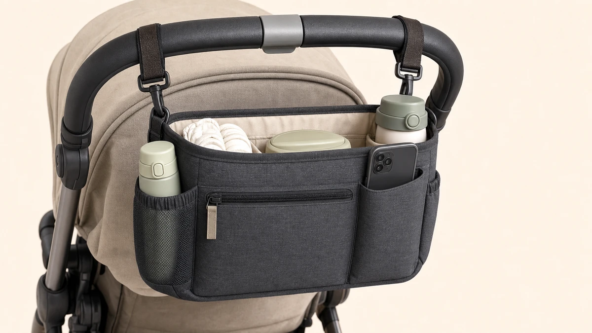 Zamboo Kinderwagen-Organizer als neutrales Produktbild
