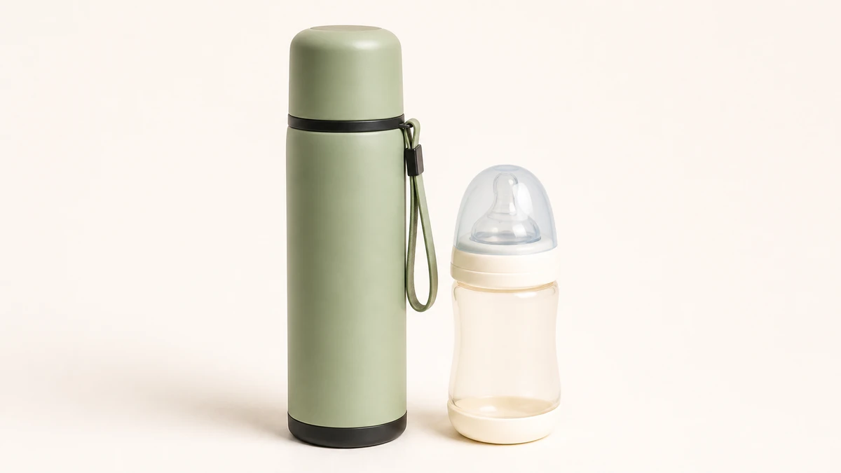 FJbottle isolierte Kinder-Thermosflasche als neutrales Produktbild