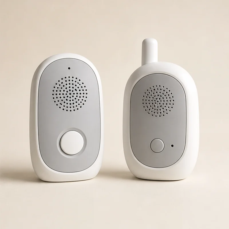 Kompaktes Audio-Babyphone für Reisen und Hotelzimmer