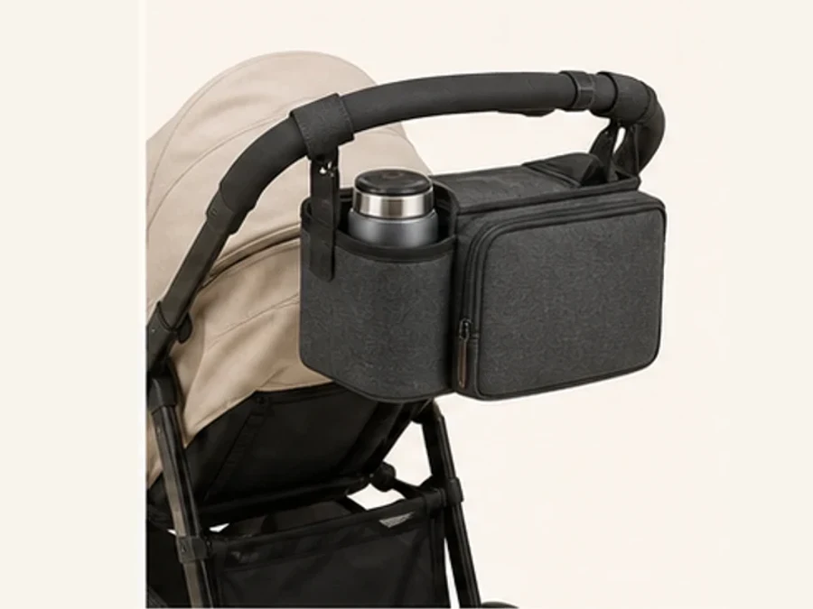 Buggy-Organizer mit Getränkehalter für Reisen